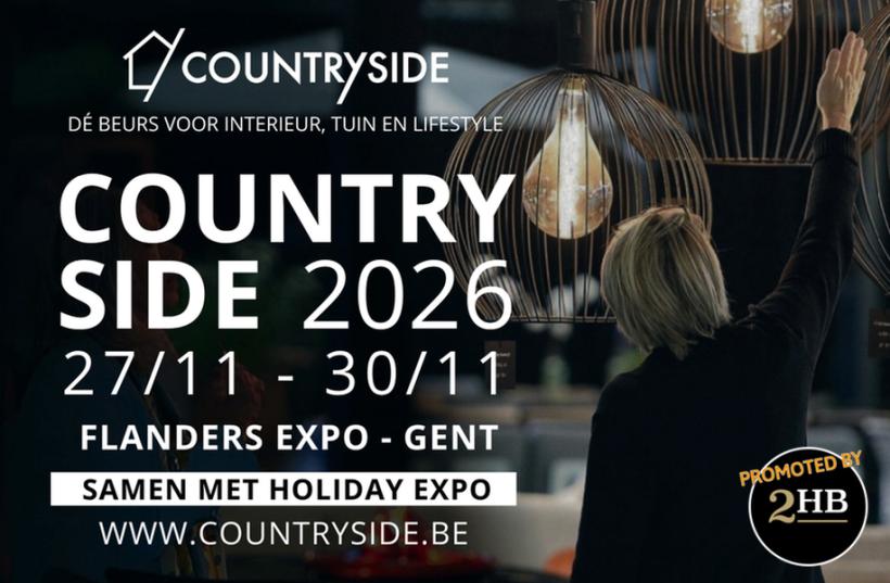 Countryside brengt lifestyle en inspiratie samen in Gent - Pop-up partner - 2HB