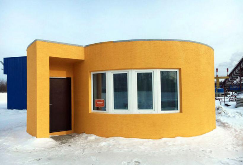 Geprint 3D-huis - Innovatief - 2HB