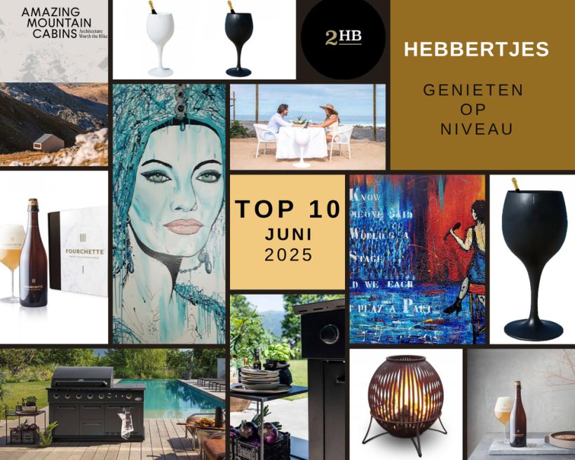 De TOP 10 Hebbertjes van juni 2025 - Hebbertjes - 2HB