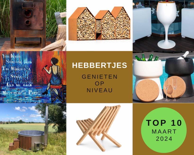 De TOP 10 Hebbertjes van maart 2024 - Hebbertjes - 2HB