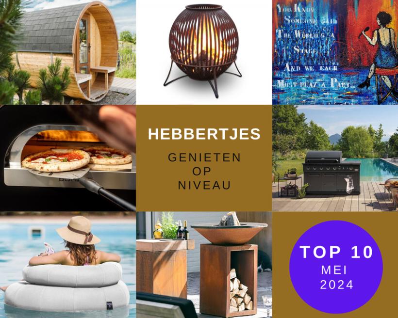 De TOP 10 Hebbertjes van mei 2024 - Hebbertjes - 2HB