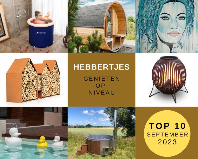 De TOP 10 Hebbertjes van september 2023 - Hebbertjes - 2HB