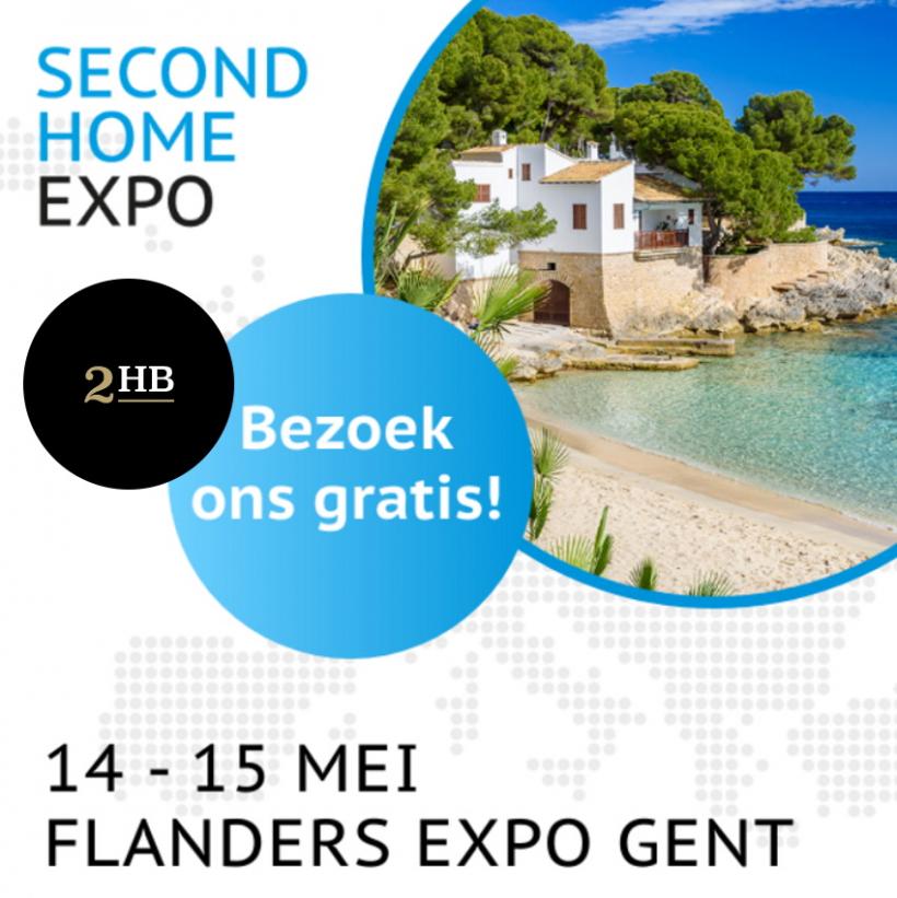 Second Home Expo Gent mei 2022 - Beurs - 2HB