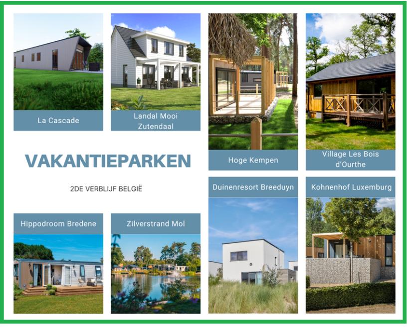 Zorgeloos investeren in een tweede verblijf op een vakantiepark - Immo - 2HB
