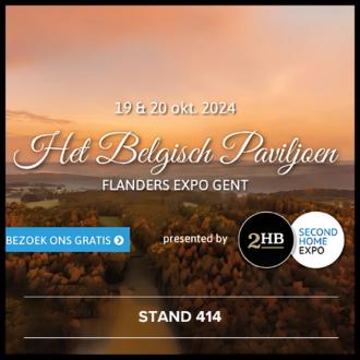 Second Home Expo in Gent met bijzondere focus op Het Belgisch Paviljoen - Beurs - 2HB