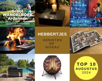 De TOP 10 Hebbertjes van augustus 2024 - Hebbertjes - 2HB