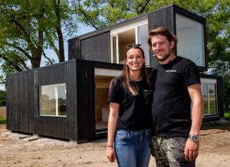 Woning bouwen in drie uur tijd - Storytelling - 2HB