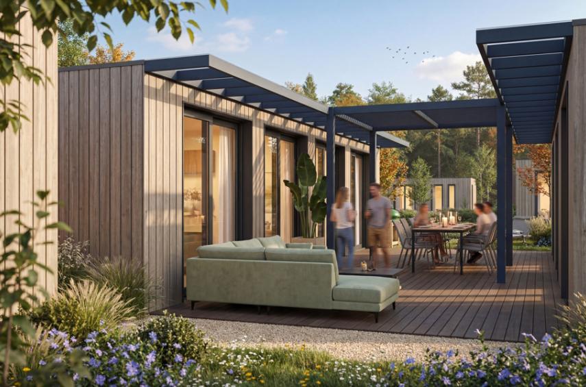 Reunion 8P Outdoor op Resort Namur Nature - Ardennen - 2HB